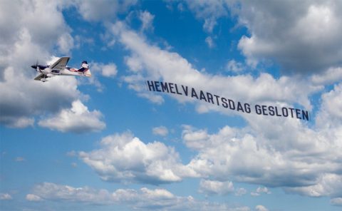 hemelvaartsdag gesloten sloep tender