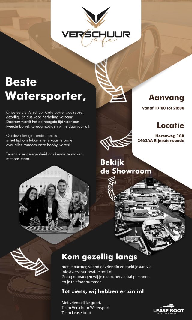 Verschuur Cafe uitnodiging