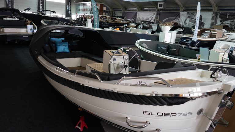 Isloep 735 hybride elektrische diesel sloep