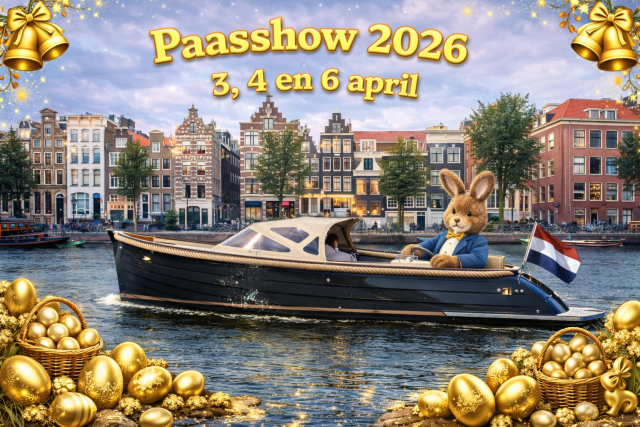 Paasshow 2026 sloepen en tenders