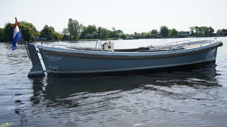 Isloep 735 occasion 2008 met 21pk Yanmar diesel te koop bij Verschuur Watersport Rijnsaterwoude
