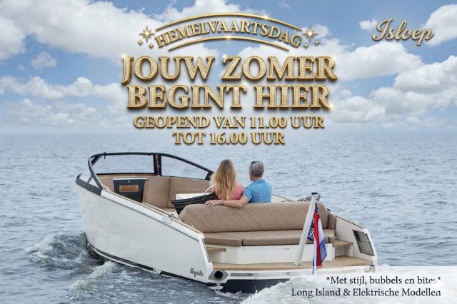 Hemelvaartsdag geopend