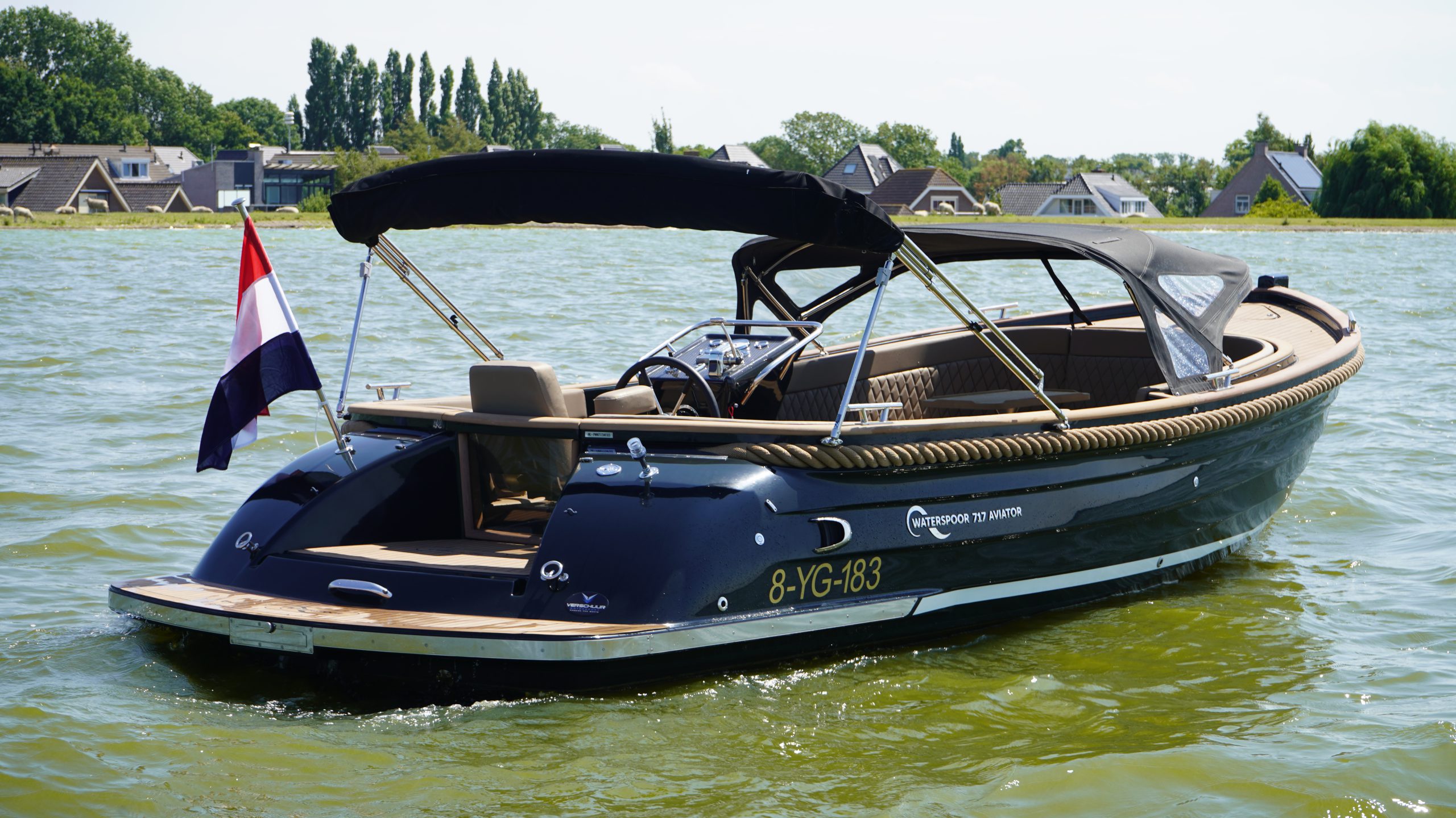 2023 Waterspoor 717 Aviator met 110pk Yanmar